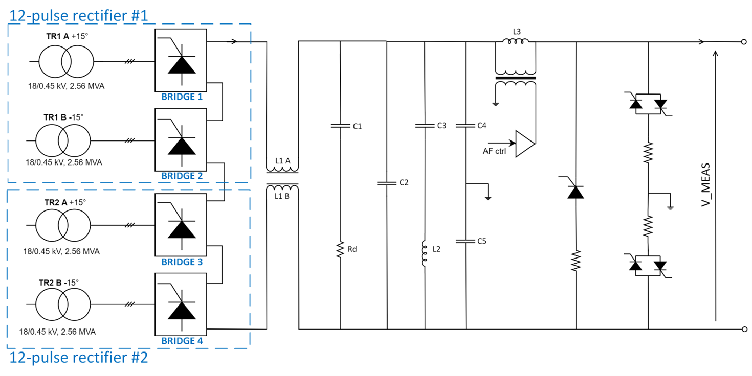 SMD power converter schematic diagram